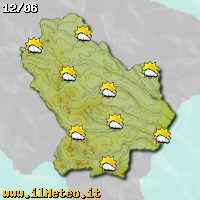 het actuele weer in Basilicata verzorgt door ilMeteo