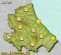 Previsioni meteo di domani sull'Abruzzo