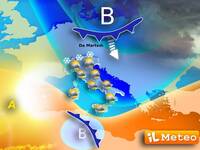 Meteo: Perturbazione scandinava in arrivo, previsti Temporali, Grandine e pure la Neve a bassa quota