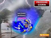 Meteo: Prossimi Giorni ancora di Maltempo su tante regioni, ma c'è una Svolta all'orizzonte; i dettagli