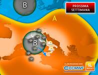 Meteo: si prepara un'ondata di Maltempo nella Prossima Settimana, vediamo dove colpirà un Ciclone