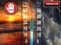 Meteo: Fine del Caldo, fra poche ore Crollo delle Temperature, giù anche di 15°C; i dettagli