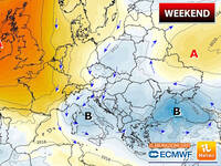 Meteo: Weekend temporalesco, un nuovo Ciclone a spasso per l'Italia tra Sabato 20 e Domenica 21, gli effetti