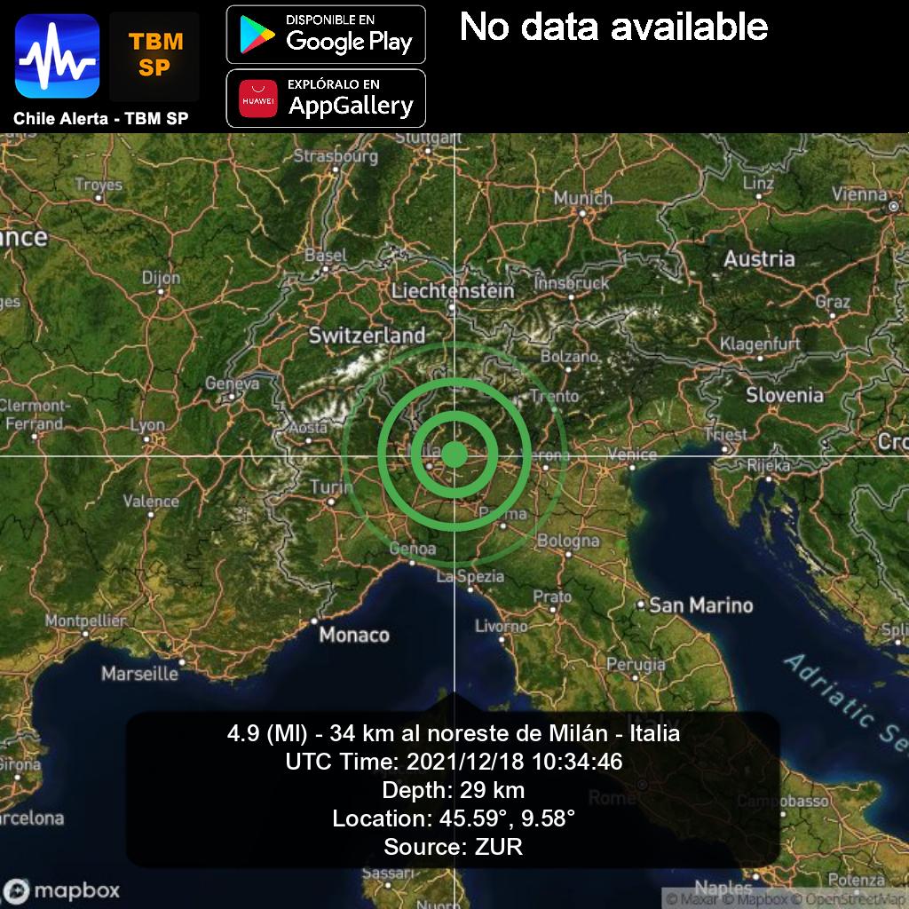 Terremoto Forte Scossa Avvertita A Milano E Bergamo Magnitudo 4 4 Richter Panico E Gente In Strada I Dettagli Ilmeteo It