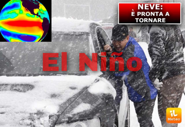 Por eso con El Niño este puede ser el año de la nieve, también en Italia »ILMETEO.it