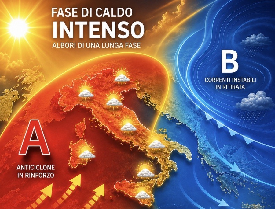 Meteo: arriva l'anticiclone, al via una lunga fase di caldo sull'Italia, parla Gussoni