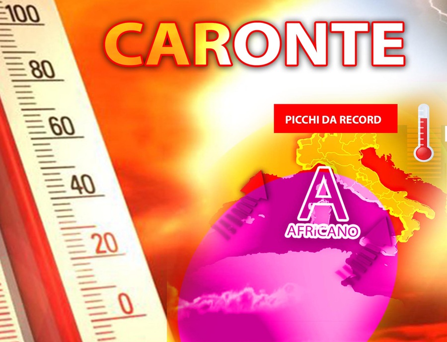 Previsioni meteo per la prossima settimana: arriva Caronte, il nuovo anticiclone africano