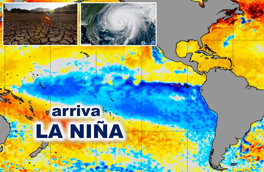 Meteo: con l'arrivo della Nina Tempeste sempre piu' forti nel mondo e avrà effetti anche in Italia