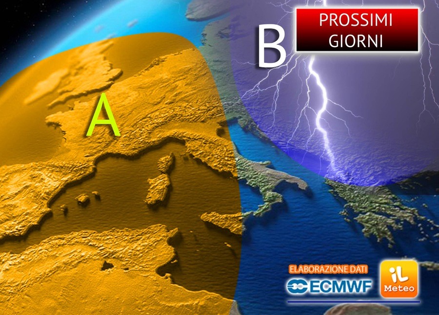 9/07/2025 - Meteo: Prossimi Giorni, dal Sole ai Temporali, Previsione rivoluzionata! Gli aggiornamenti