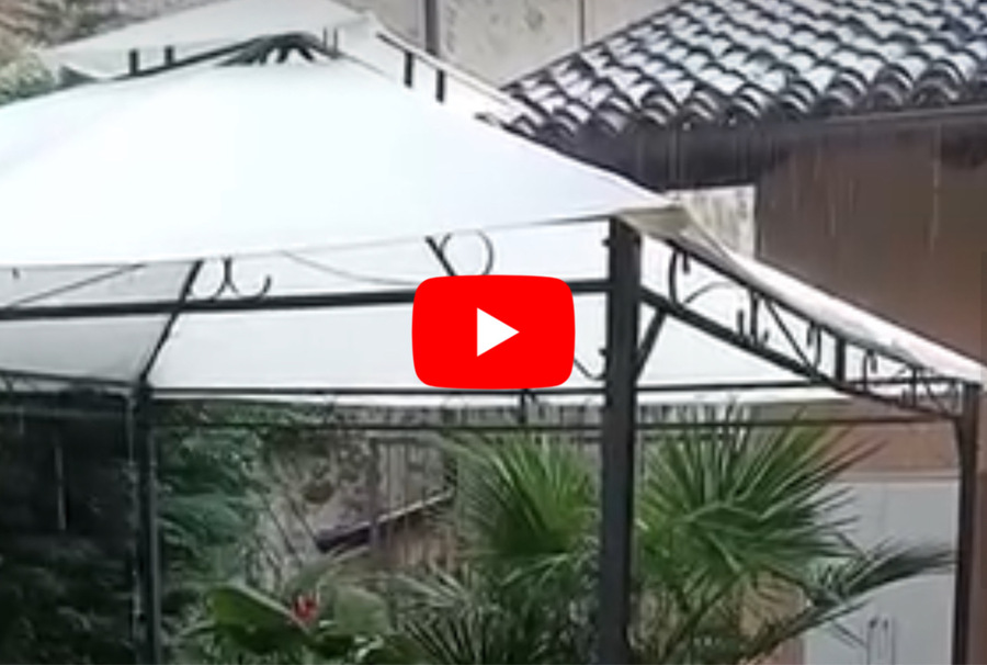 Meteo: Maltempo in Piemonte, Temporali intensi in provincia di Cuneo, il Video