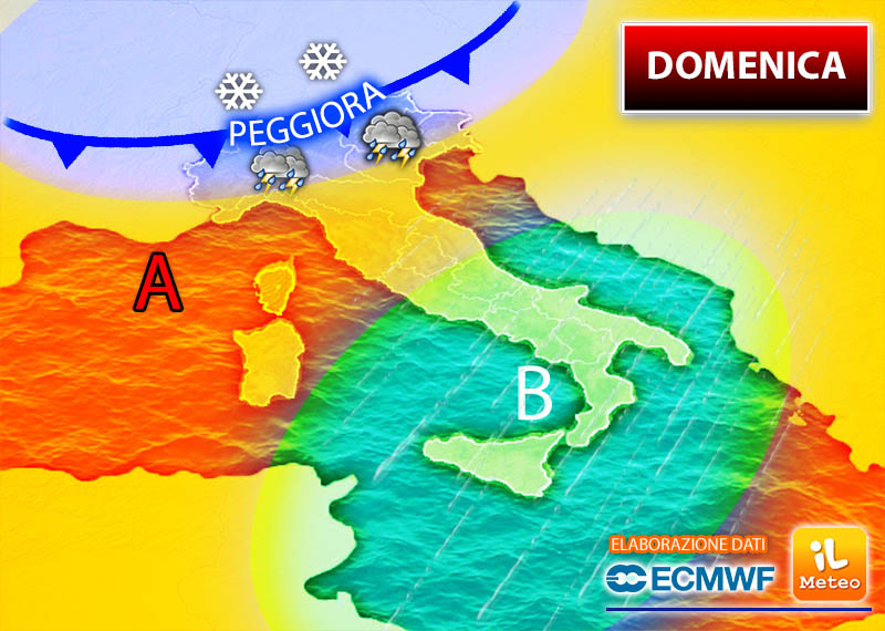 Meteo WEEKEND, cambia TUTTO: DOMENICA ultime ore di sole. Ecco la PREVISIONE thumbnail