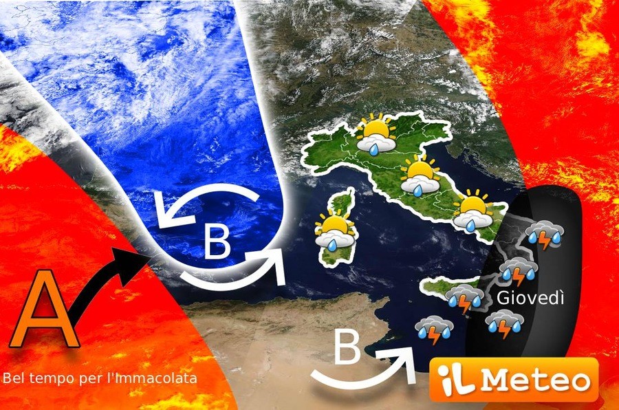 2/12/2025 - Meteo: piogge ancora protagoniste, ma poi tornerà il bel tempo. Il punto del meteorologo Lorenzo Tedici