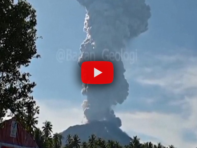 Meteo Video: Indonesia, erutta il vulcano Mount Ibu, colonne di cenere altissime; evacuazioni in atto