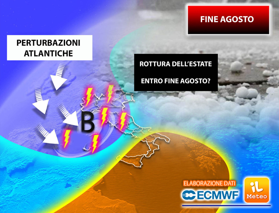 Adeus ao verão mais cedo do que o esperado.  Esmagar tudo.  Data » ILMETEO.it