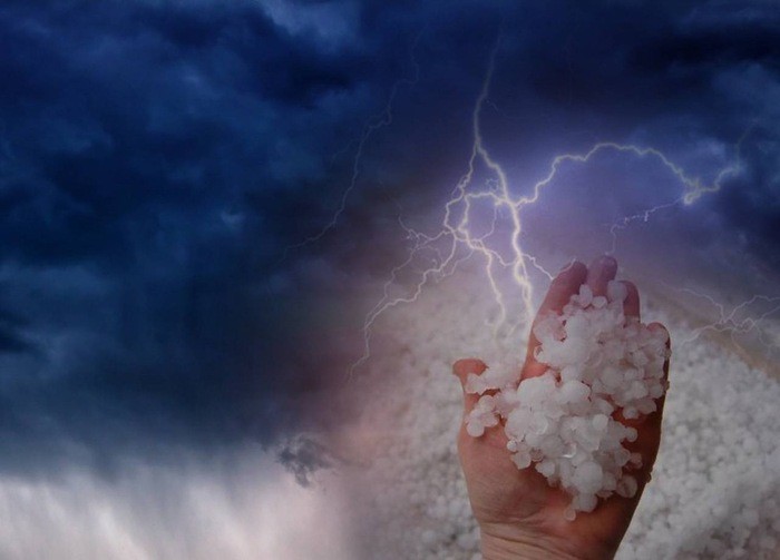 Meteo: Grandine in arrivo da Domenica 15, rischio forti Temporali, le zone colpite