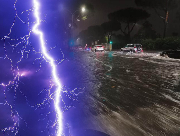 Avviso meteo: in arrivo forti temporali con serio rischio di grandinate e downburst