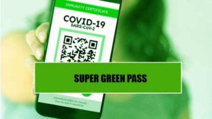 SUPER GREEN PASS, le nuove regole contro i NO-VAX