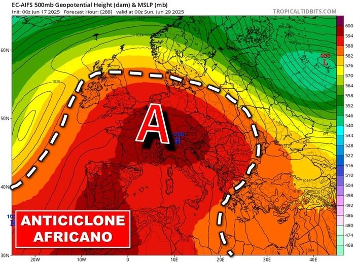 Bolla rovente in risalita dal Nord Africa per fine Giugno: in arrivo nuove ondate di caldo