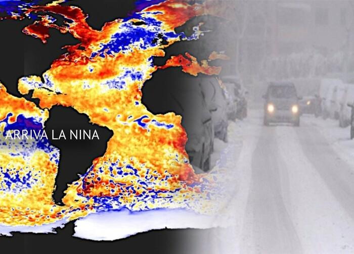 Arriva la Niña: conseguenze anche in Italia già dal mese di Gennaio
