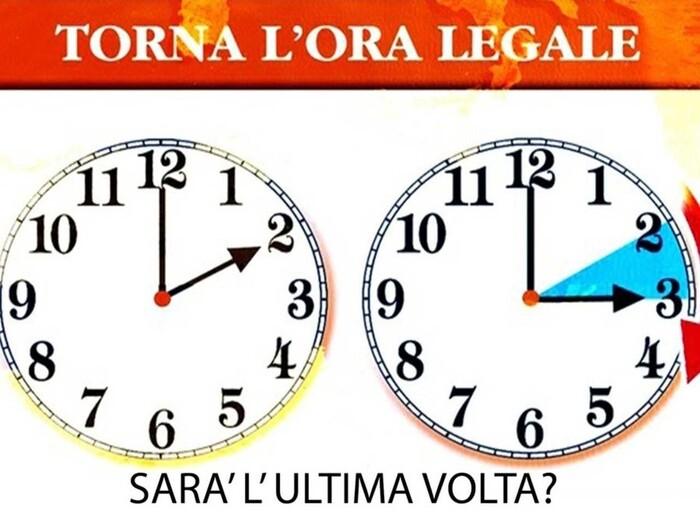 Ora Legale Italia, Marzo 2025