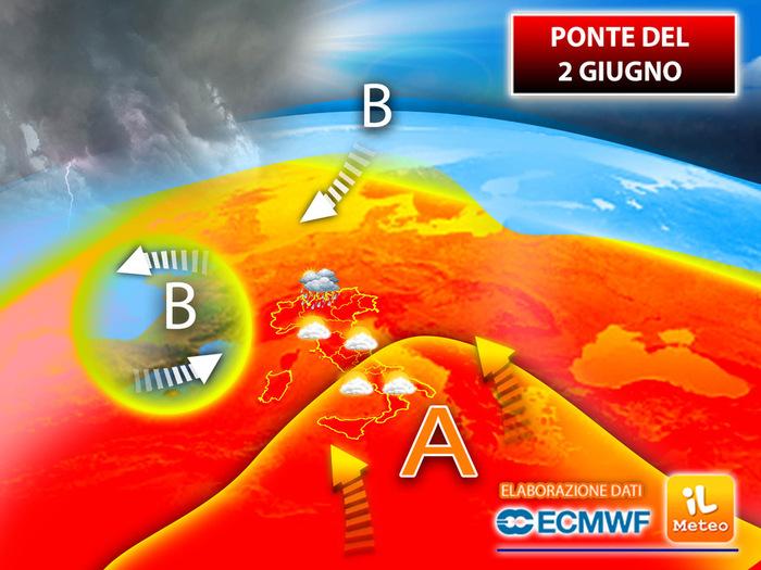 Prima tendenza per il ponte del 2 Giugno