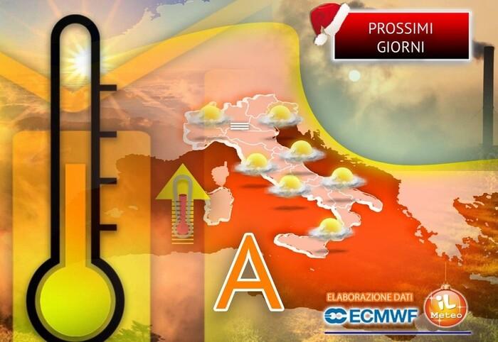 Alta pressione in rinforzo, aumenta lo smog