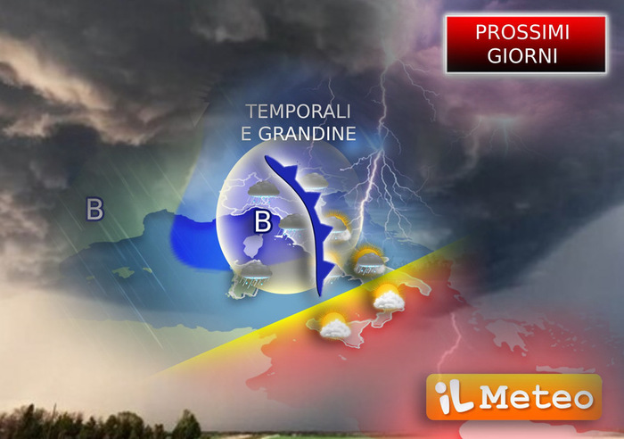 Ancora tempo instabile nei prossimi giorni su molte regioni