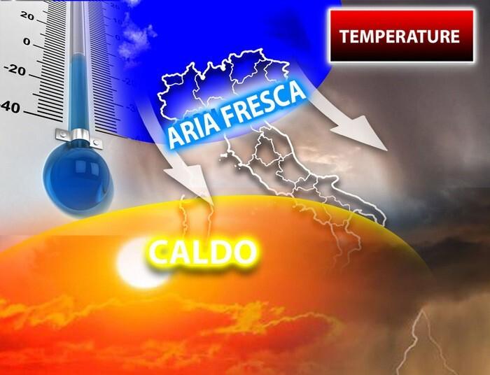Picchi di caldo fino a 35°C