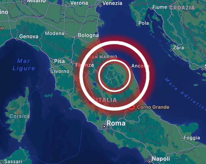 Scossa di terremoto registrata a Monte San Vicino (MC)