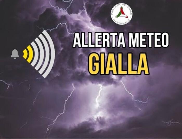 Allerta meteo per venerdì 20