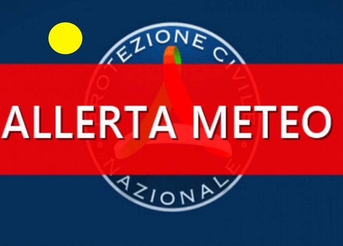 Allerta meteo per lunedì 13 Aprile