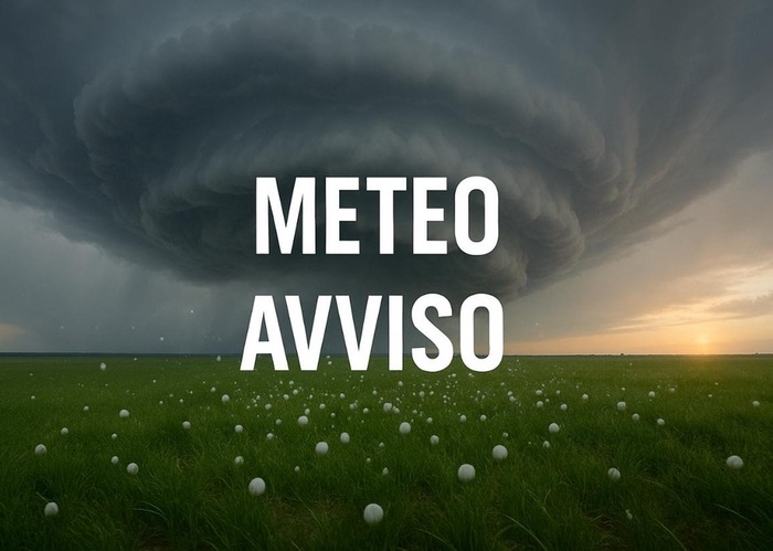 Avviso meteo: arrivano temporali e grandine grossa