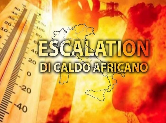 Escalation del caldo su tutto il Paese nei prossimi giorni 