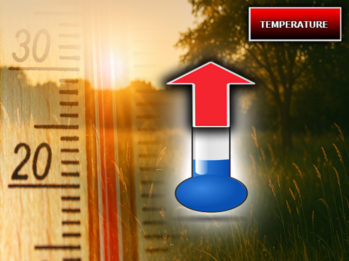 Temperature in aumento nei prossimi giorni