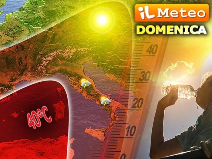 Domenica 12 aumenta la pressione e il caldo. Ultimi temporali su alcune regioni