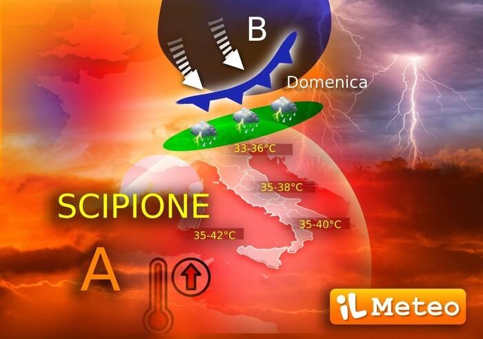 Escalation del Caldo con Scipione l'Africano, cambia tutto da Domenica