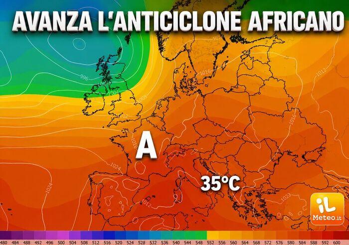 Alta pressione in rinforzo
