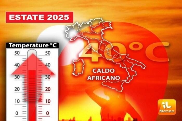 Estate 2025 sarà caldissima