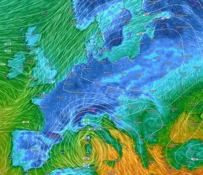 Europa al Gelo nella nuova settimana