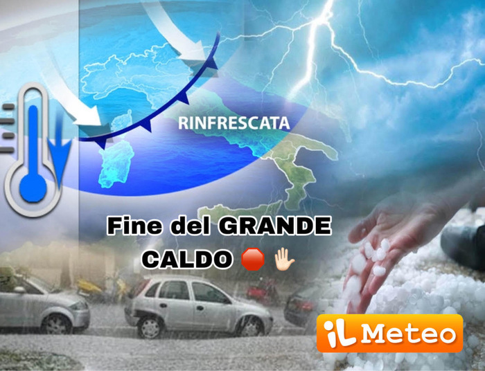fine del grande caldo africano, adesso c'è la data