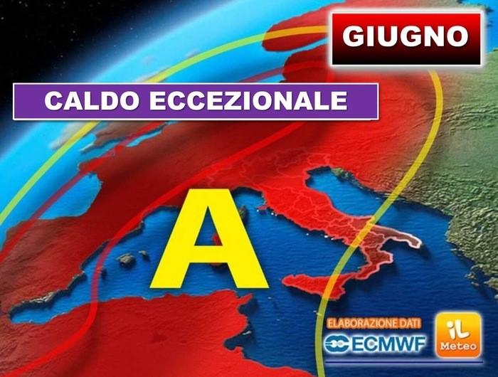 Tendenza per le prossime settimane per Giugno