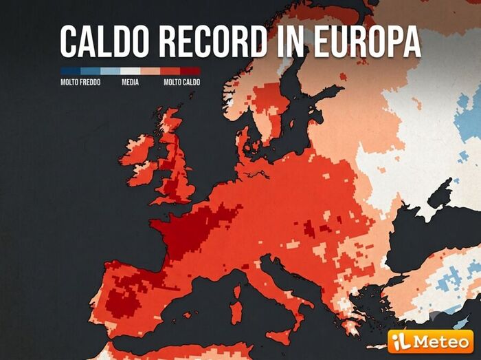 In Europa è stato il Giugno più caldo di sempre