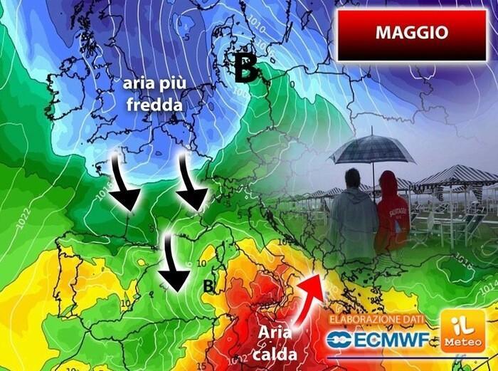 Tendenza per il prossimo mese di Maggio