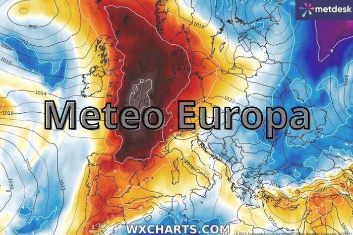 Meteo: Europa divisa tra due anomalie termiche