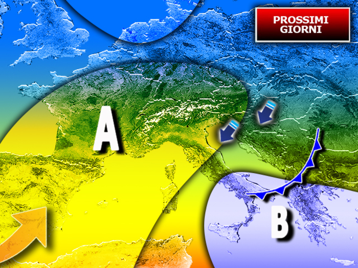 Previsioni meteo per la prossima settimana