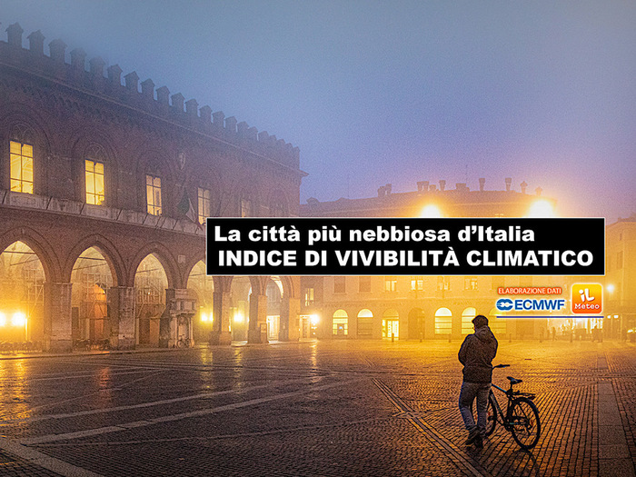 La città più nebbiosa d'Italia