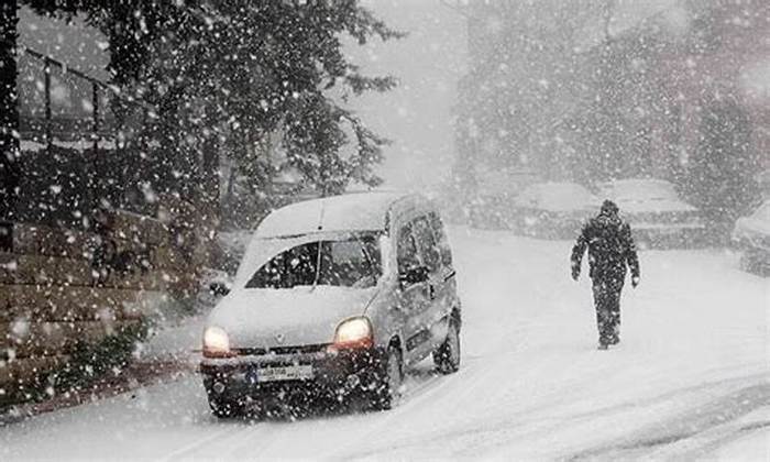 Ancora nevicate a quote di collina al Nord