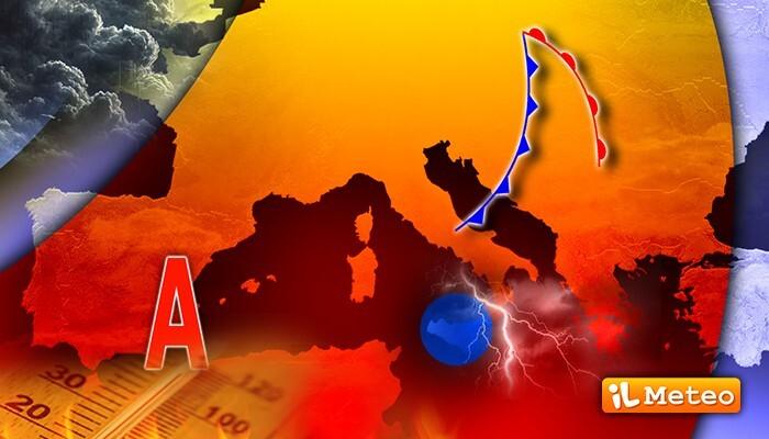 Nuova settimana: subito temporali al Sud, poi totale dominio dell'anticiclone sub-tropicale