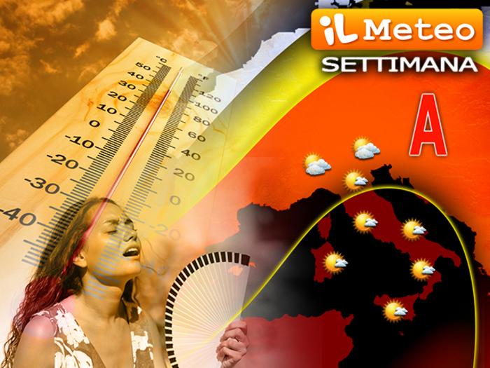 Ennesima forte ondata di caldo nel corso della nuova settimana