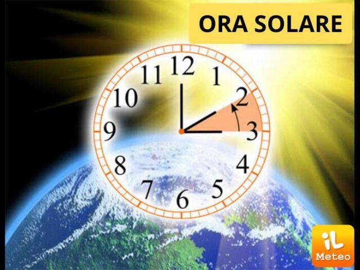 Ora solare in anticipo nel 2025